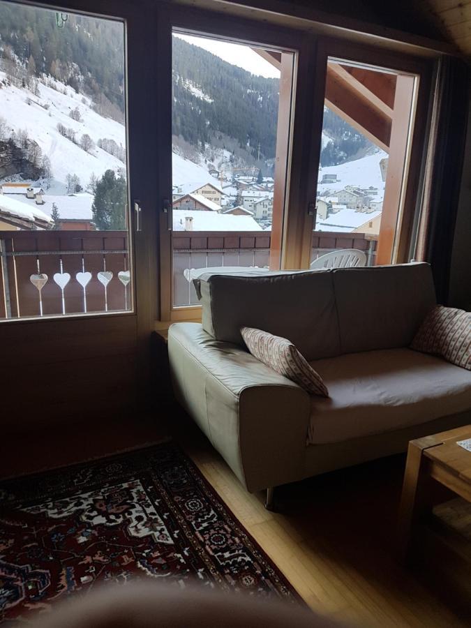 Dachwohnung Unterem Hoereli Vals Exterior foto